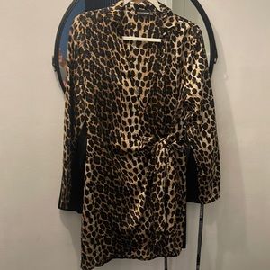 PLT wrap short dress